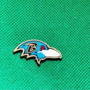🌼 (3/$8 or 5/$15) NEW “NFL” Baltimore Ravens Fun Croc Shoe Charm Collection